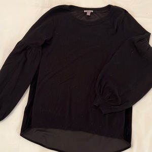 Chelsea28 mixed media sweater from Nordstrom.